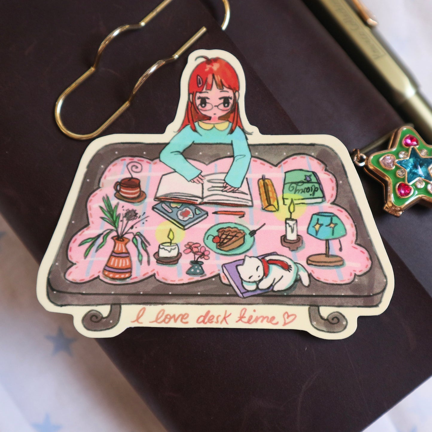 Desk Time Sticker
