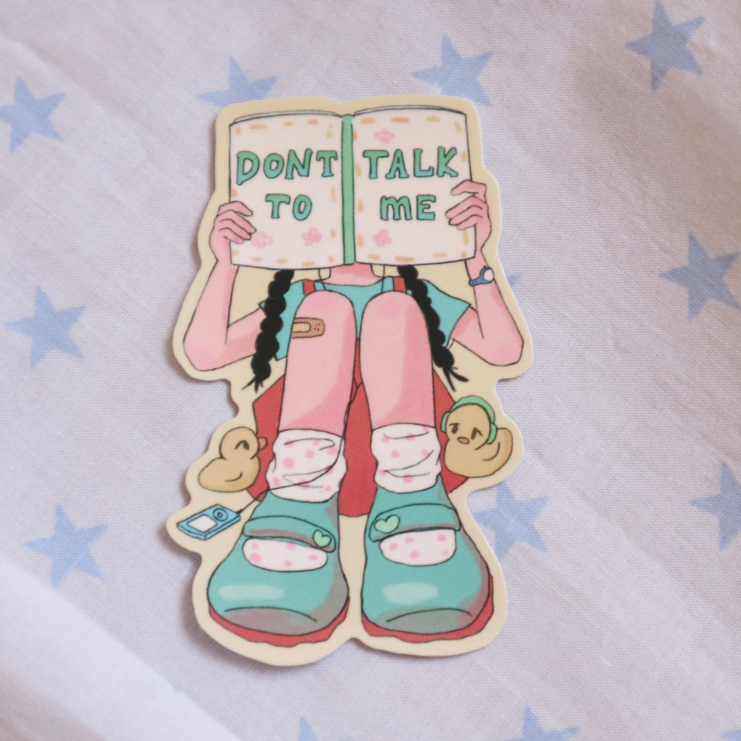Don't Talk To Me Sticker