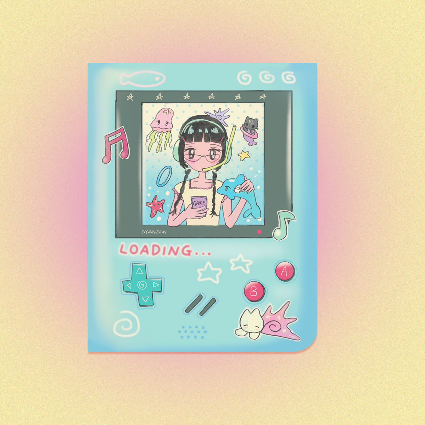 Gamer Girl Sticker