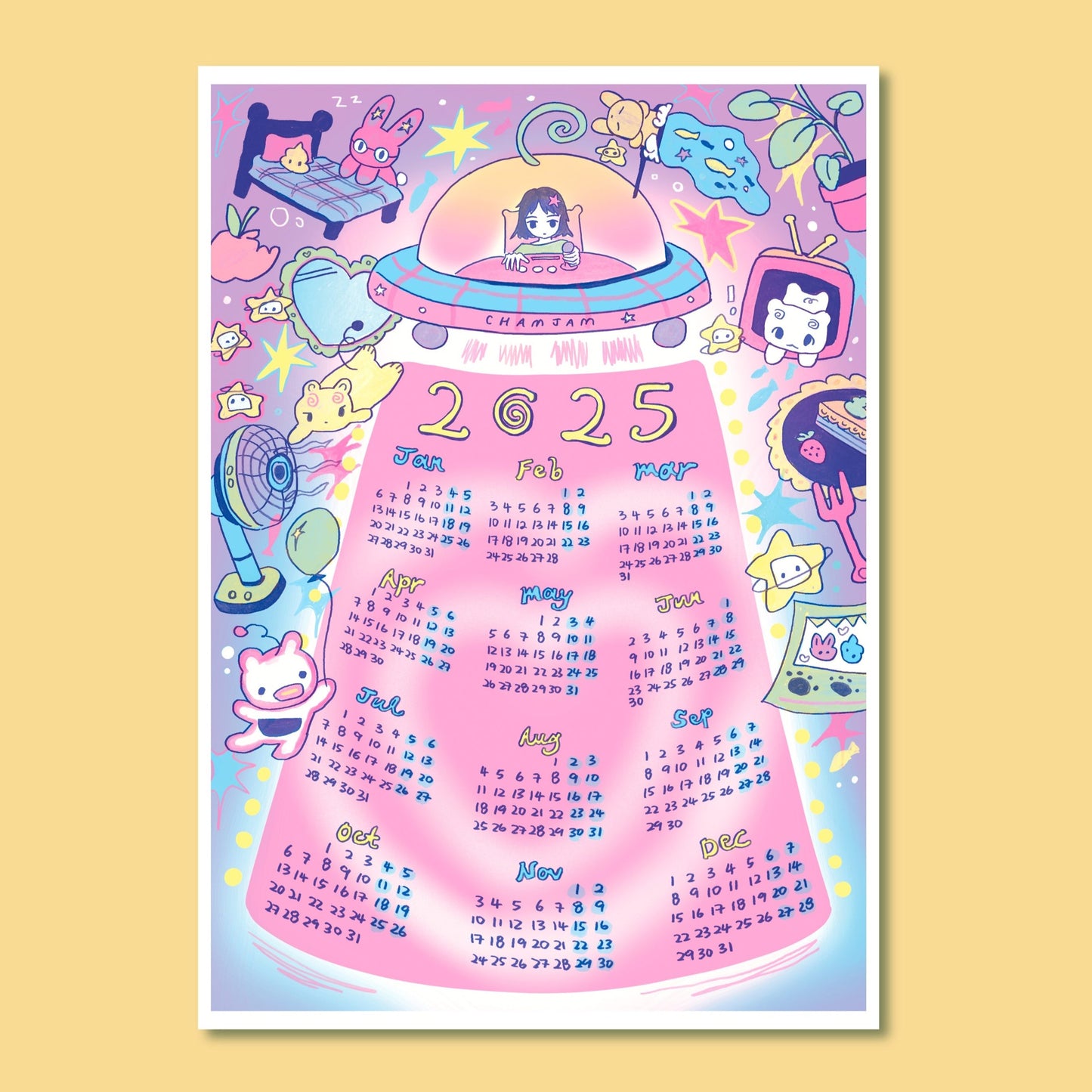 2025 Riso Calendar