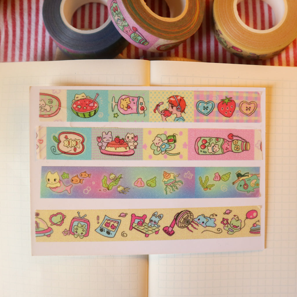 Shimmery Washi Tapes