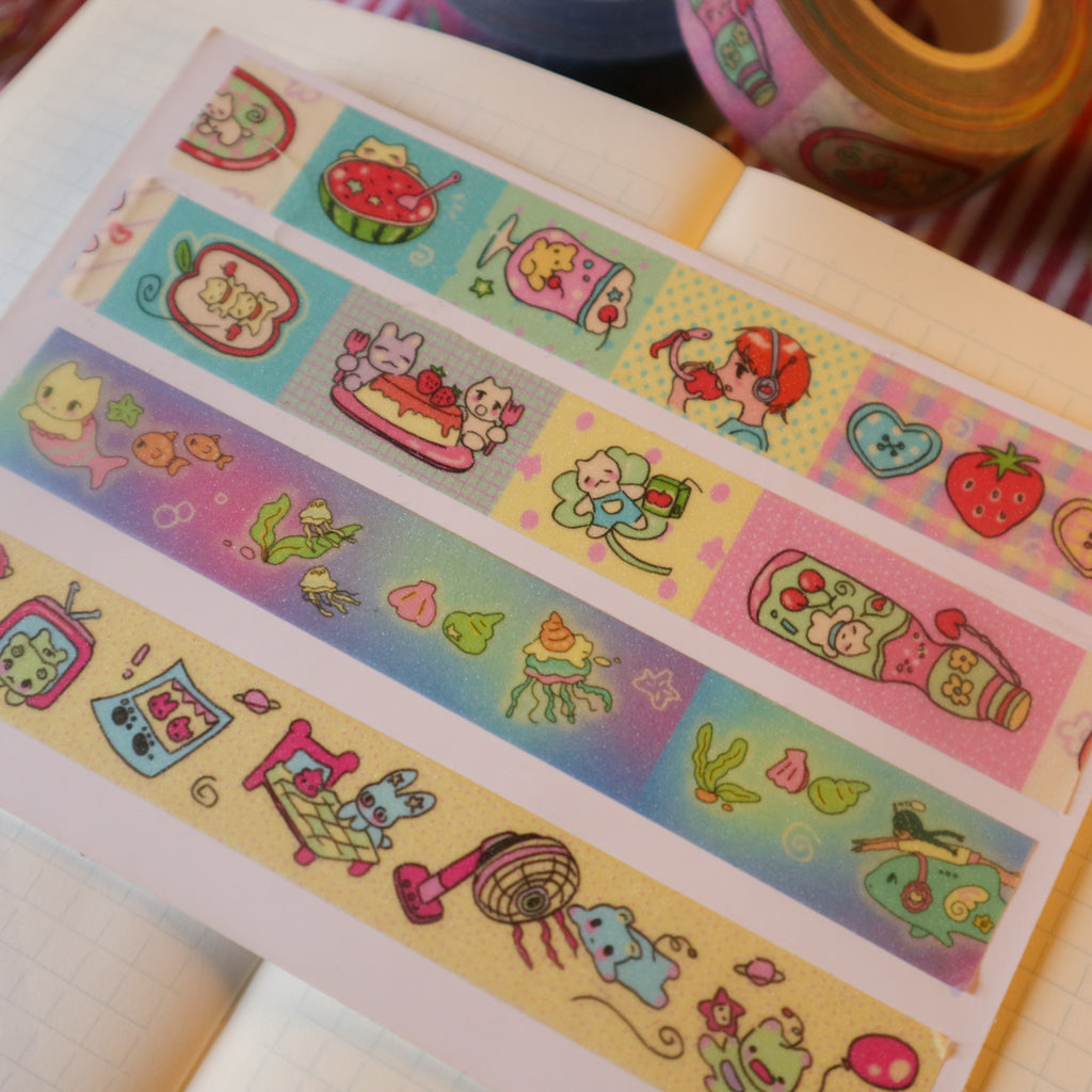 Shimmery Washi Tapes