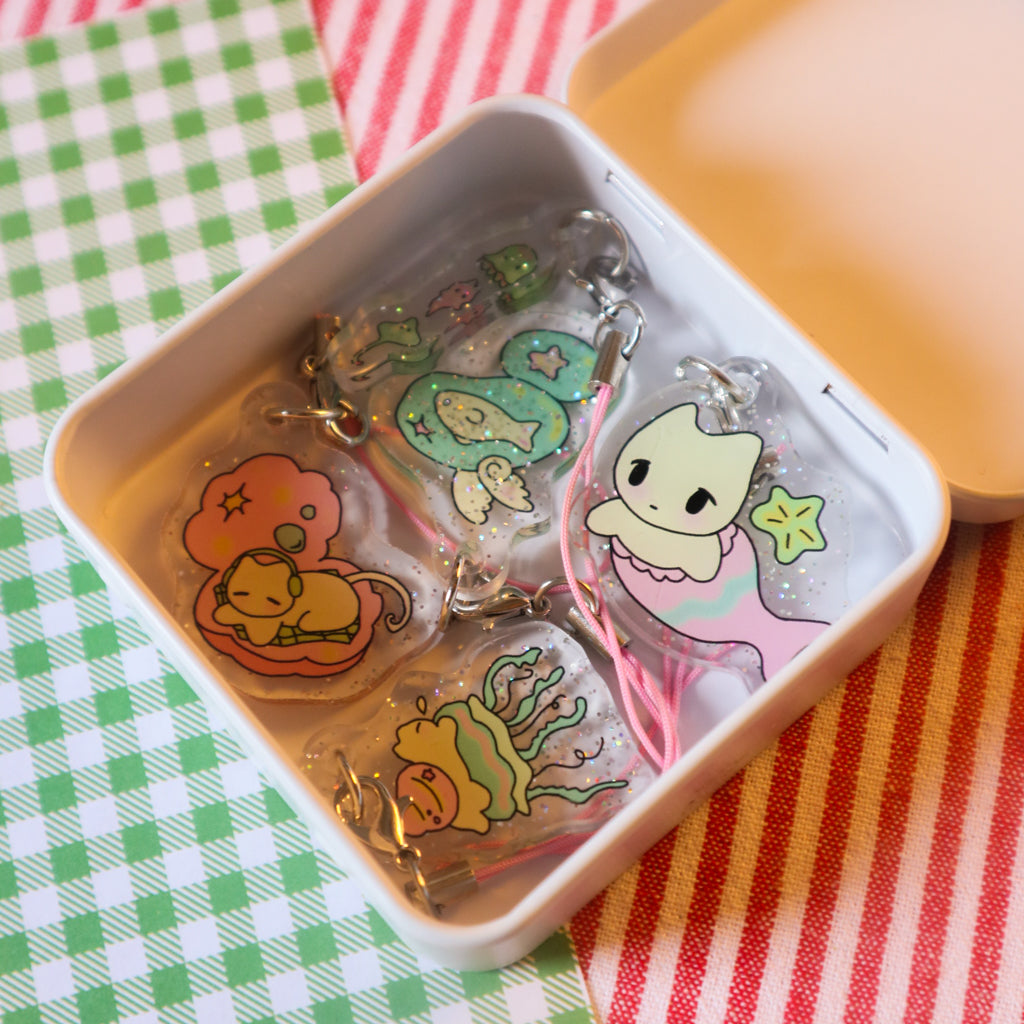 Sea Friends Mini Charms
