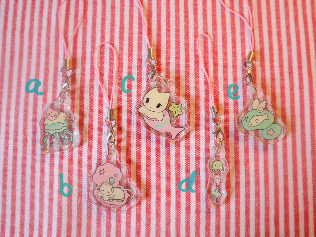 Sea Friends Mini Charms