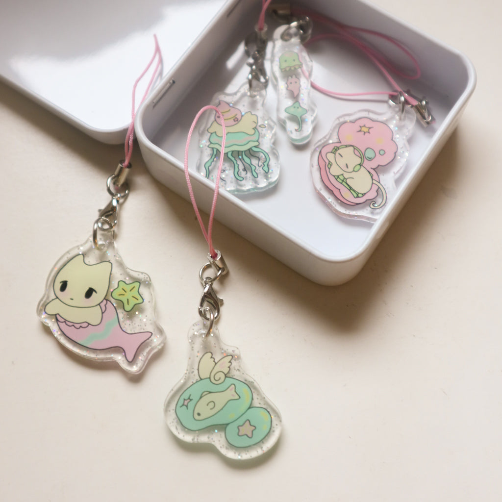 Sea Friends Mini Charms