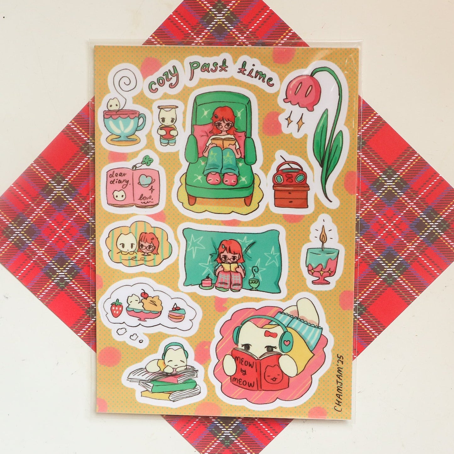 Reading Club Sticker Sheet