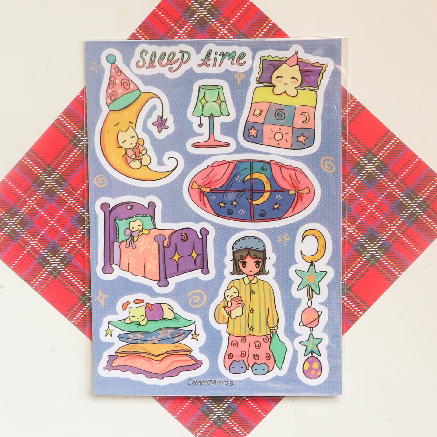 Bedtime Sticker Sheet
