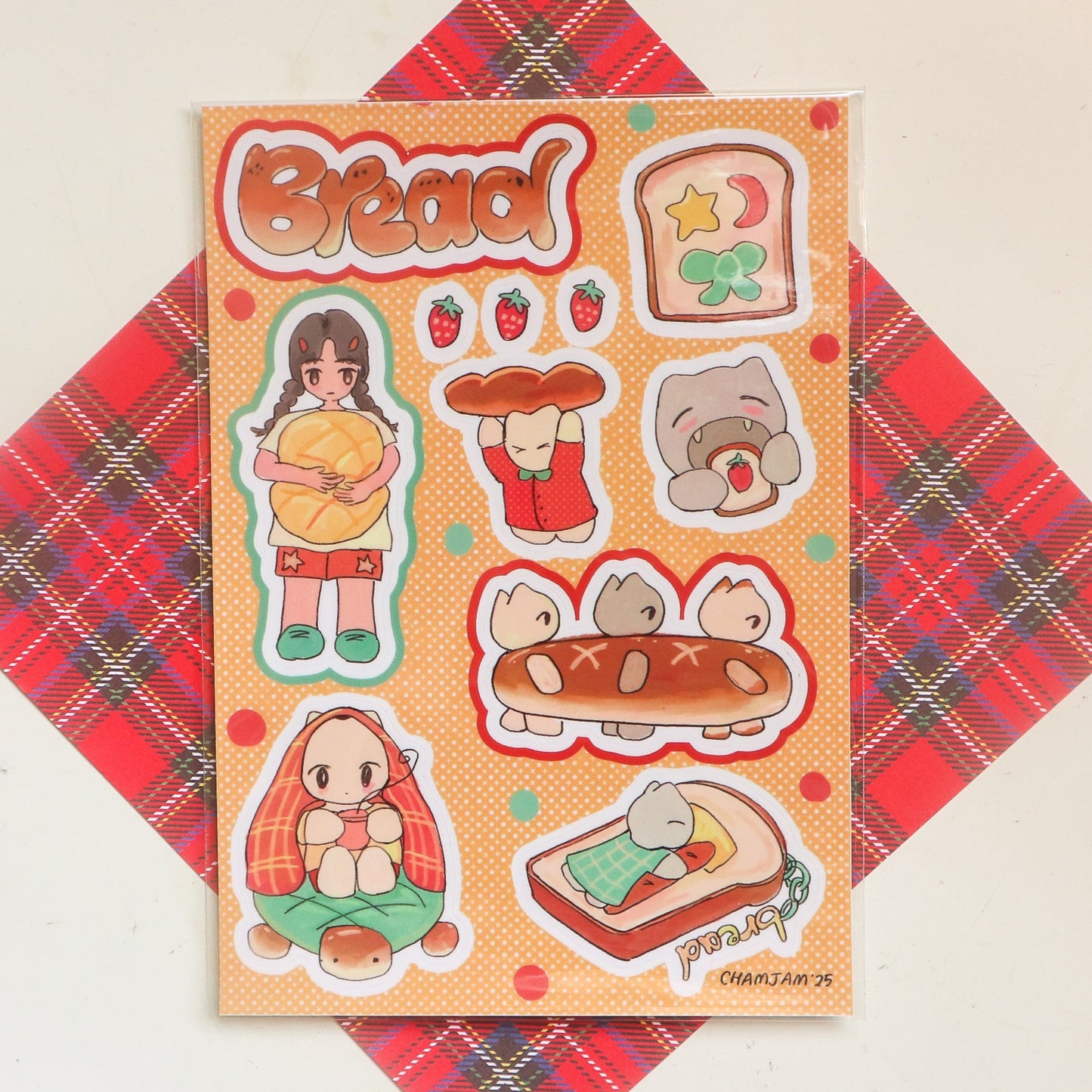 Bread! Sticker Sheet