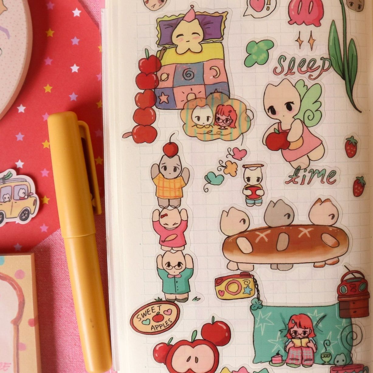 Bestie Day Out Sticker Sheet