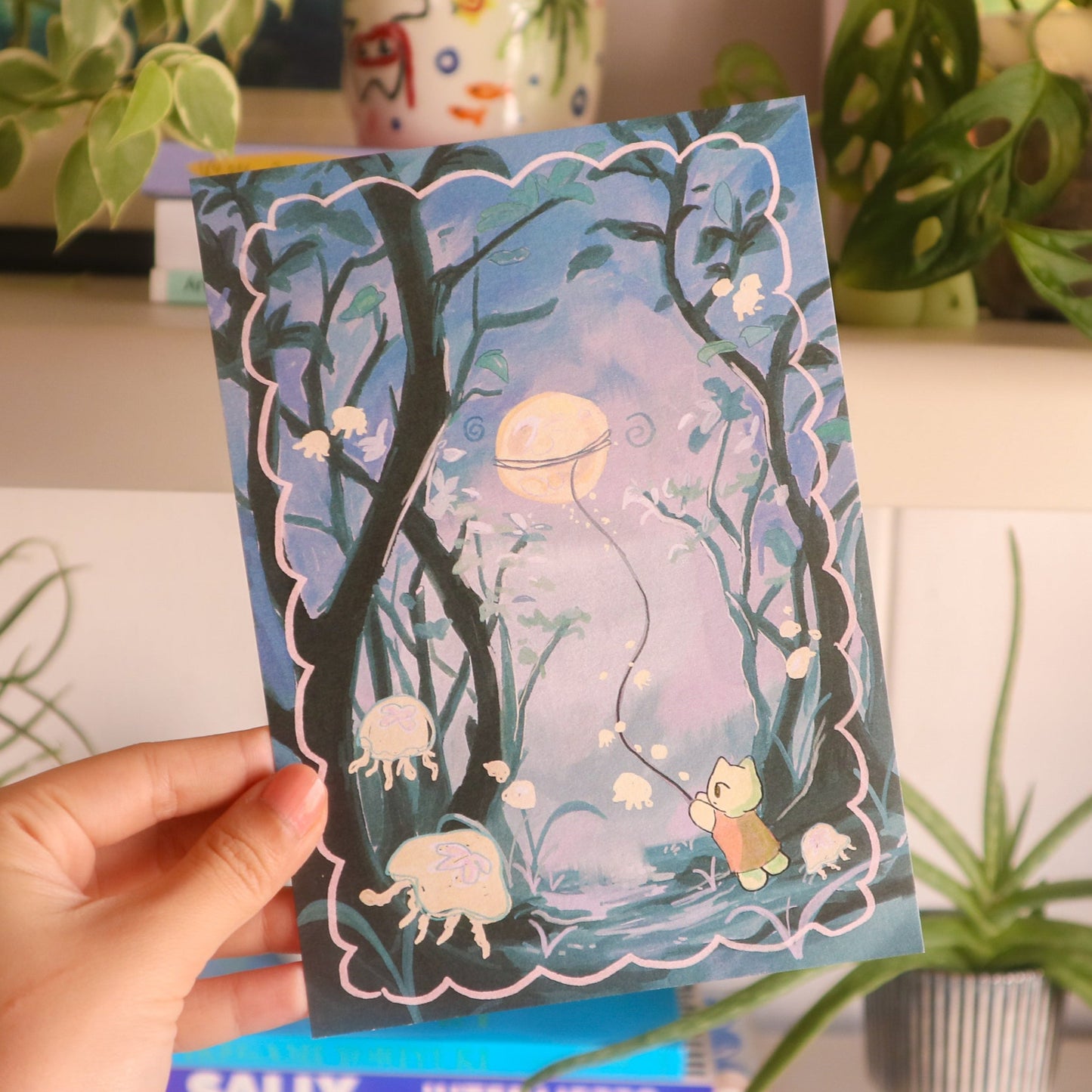 Moonjellies Print