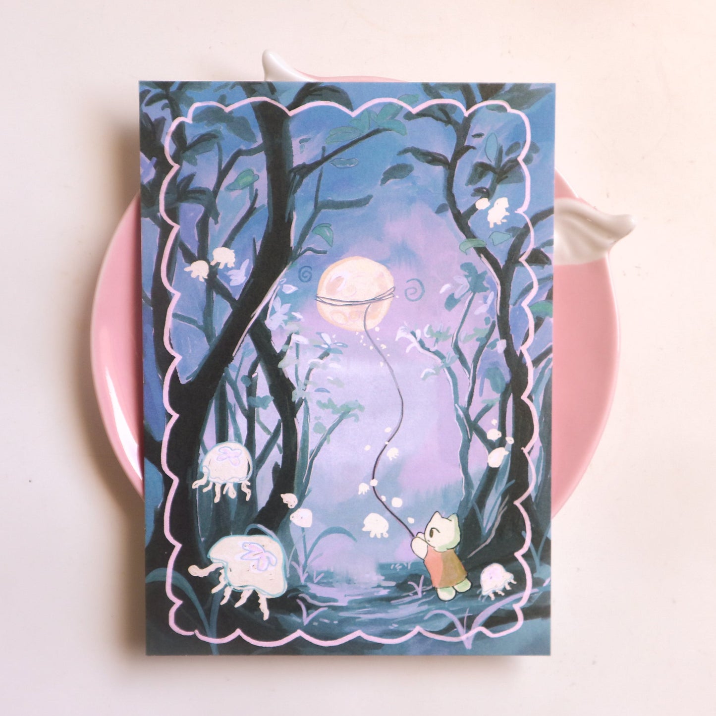 Moonjellies Print