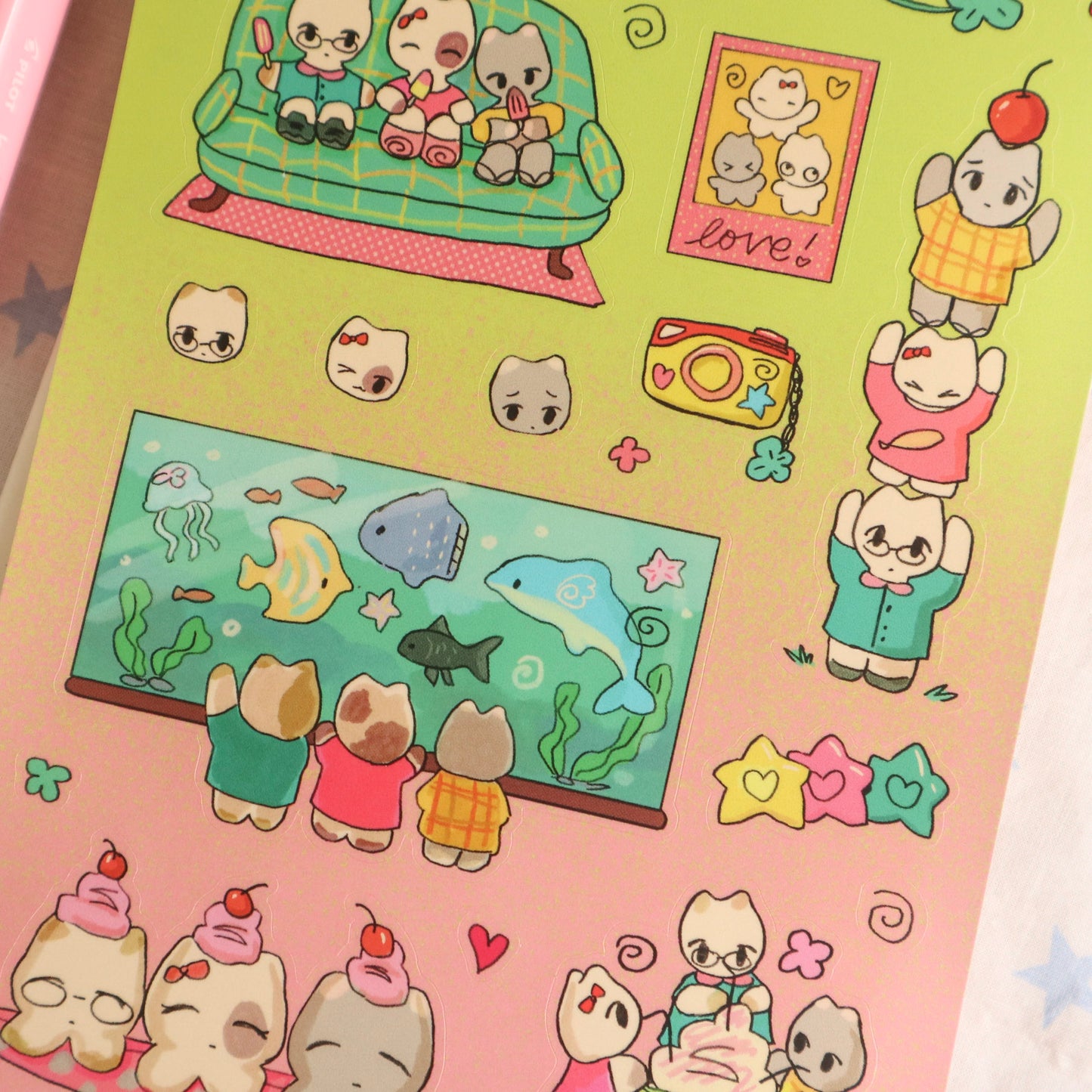 Bestie Day Out Sticker Sheet