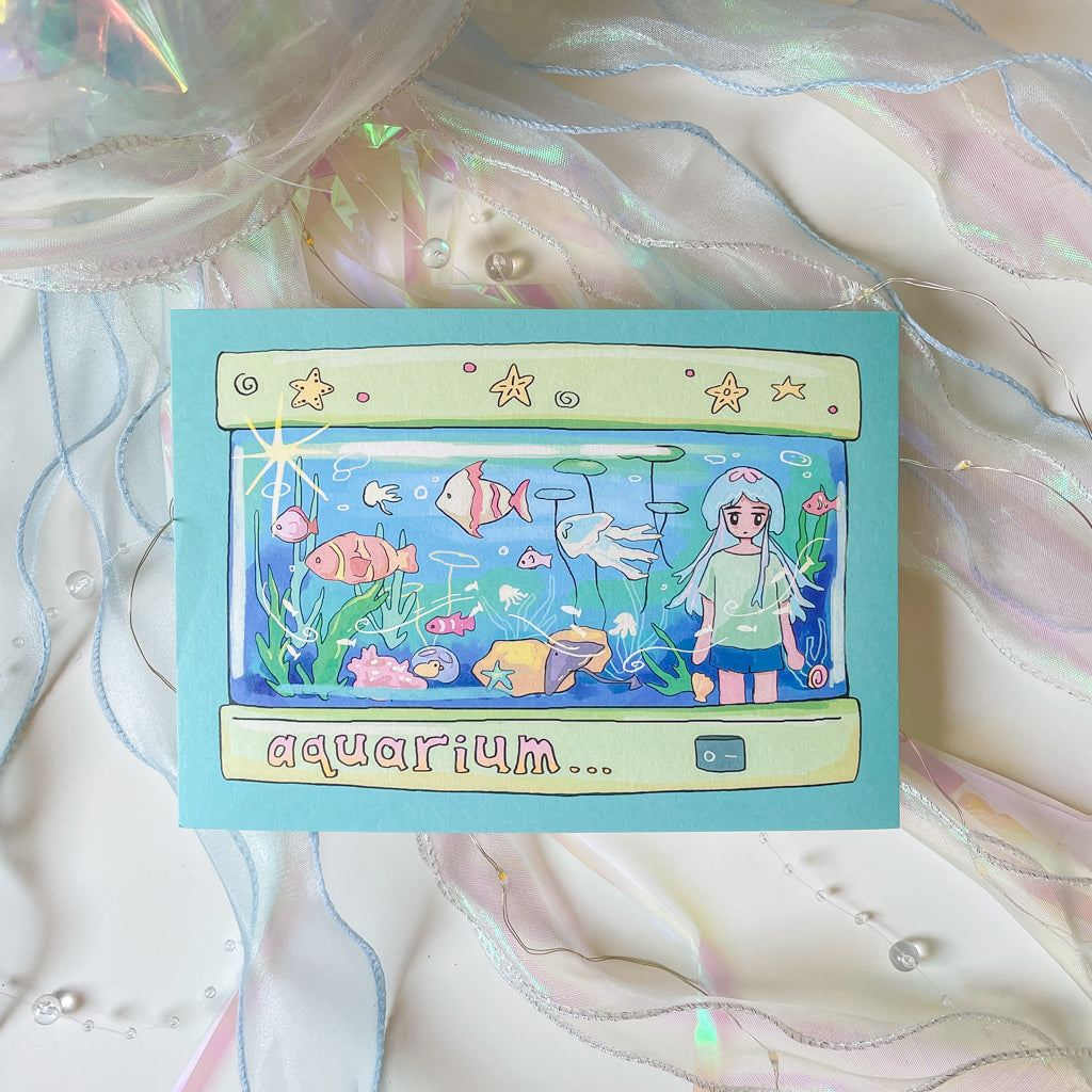 Aquarium Tank Print