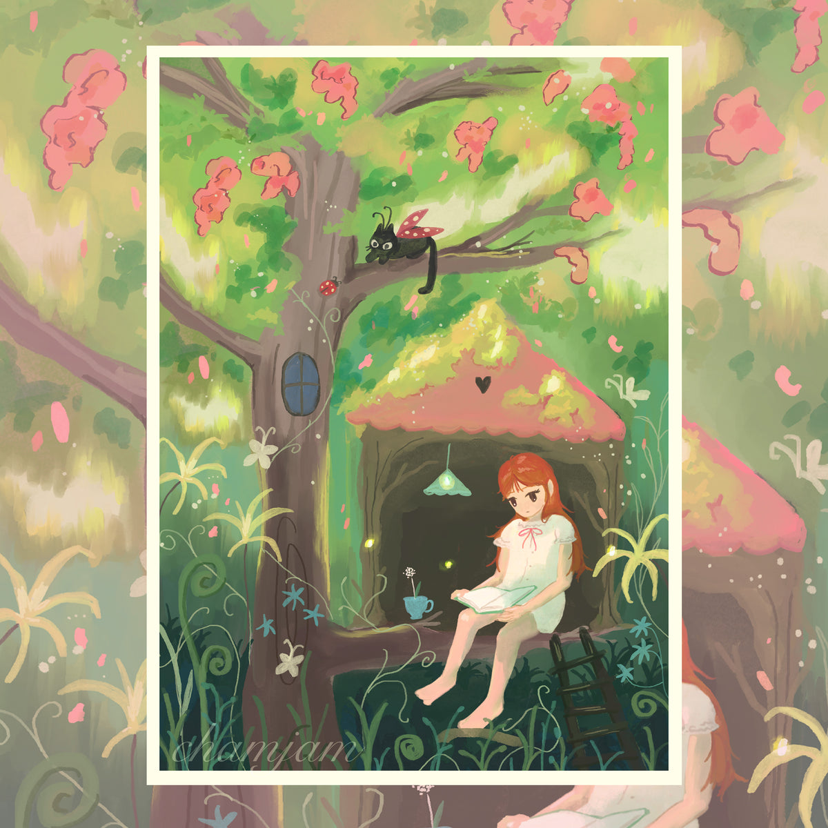 Whimsical Forest Print