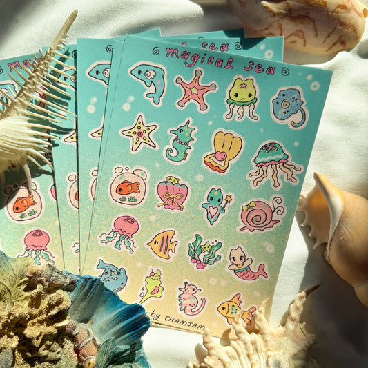 Magical Sea Sticker Sheet