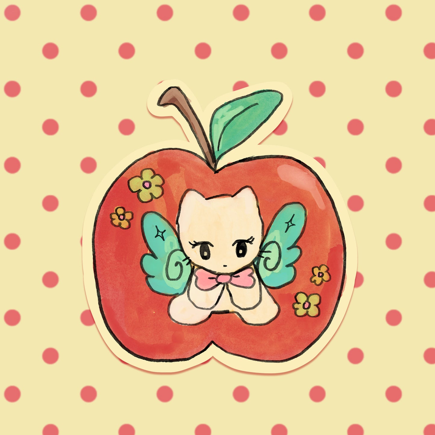 Apple Lover Sticker