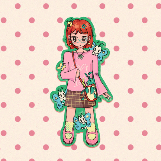 Whimsy Girl Sticker