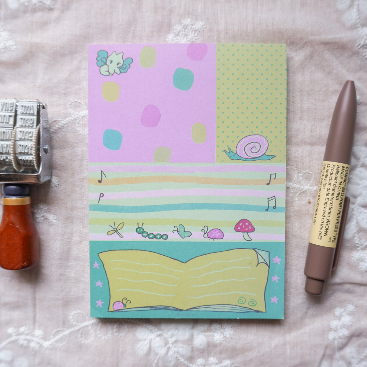 Slow Reading Memo Pad
