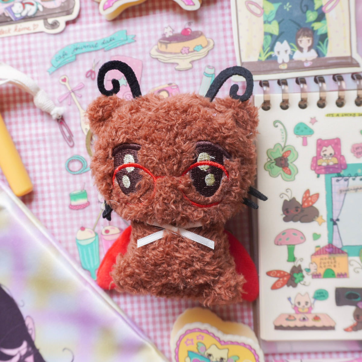 Lucky Ladybug Kitty Plushie