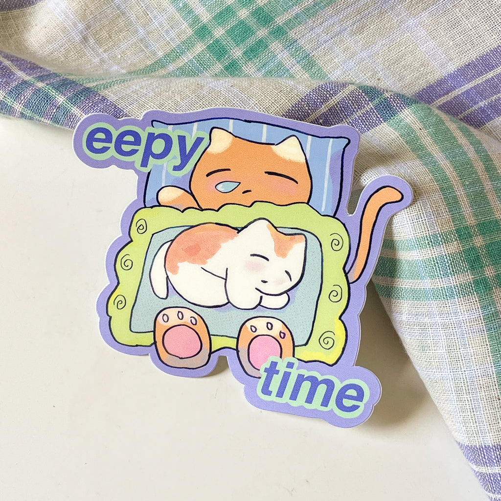 Eepy Time Sticker