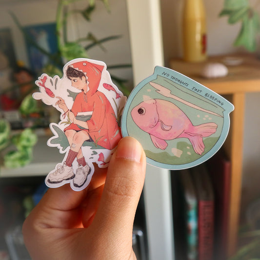 Fishy Friend Sticker Set • October 2022