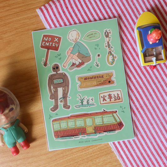 Train Sticker Sheet • Apr 2023