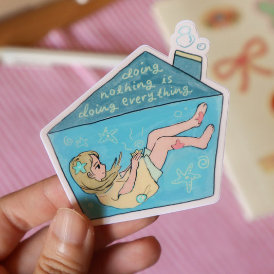 Doing Nothing Sticker • Jan 2023