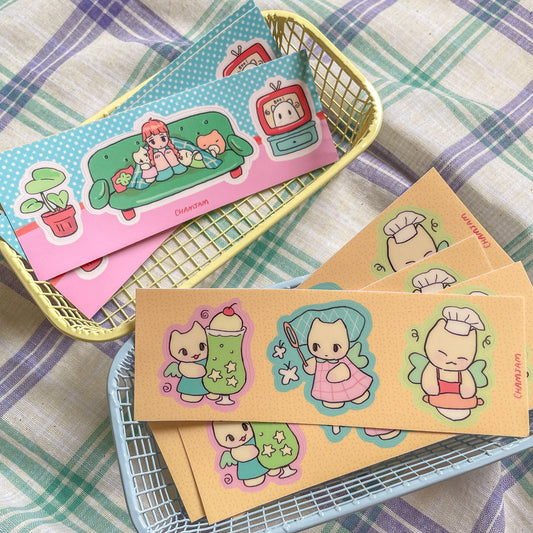 Bookmark Sticker Sheet