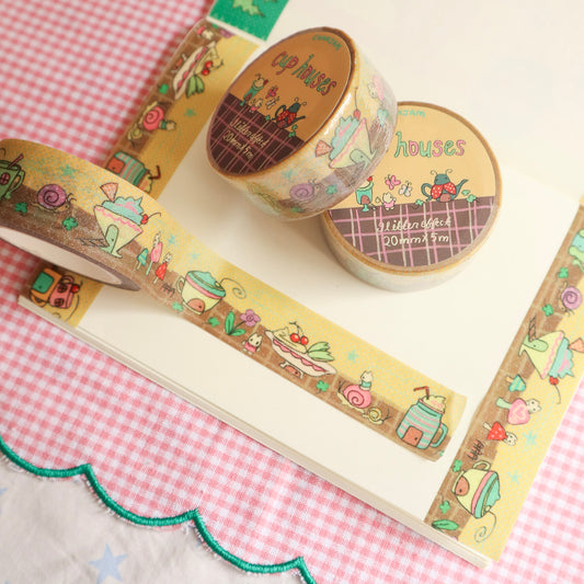 Pudding Town Washi Tape