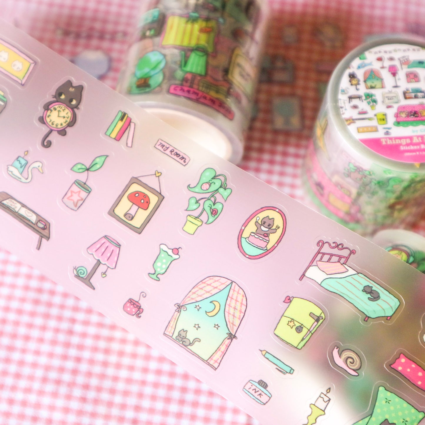 Things At Home Sticker Roll