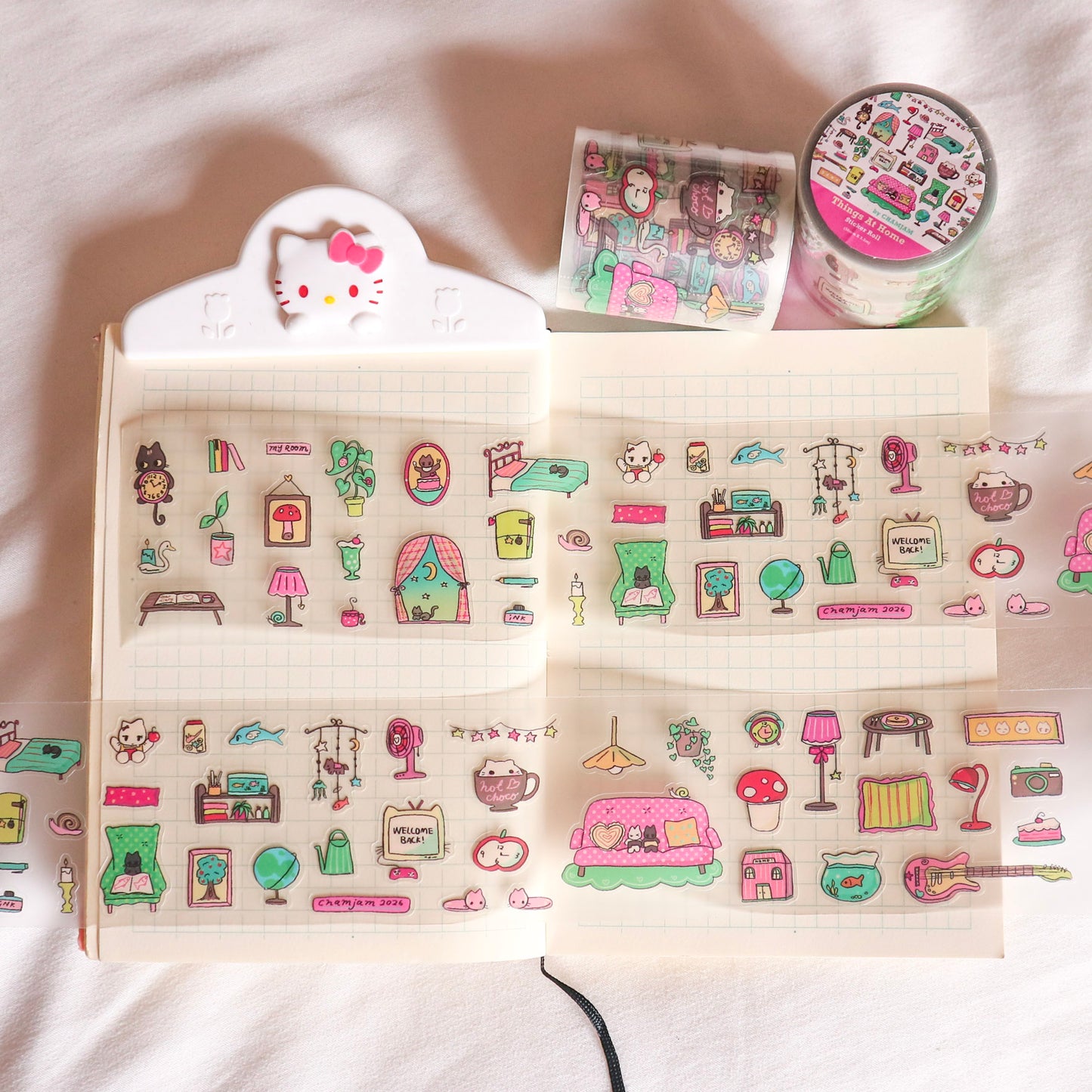 Things At Home Sticker Roll