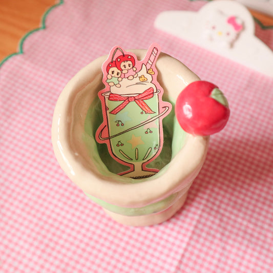 Cherry Melon Soda Sticker