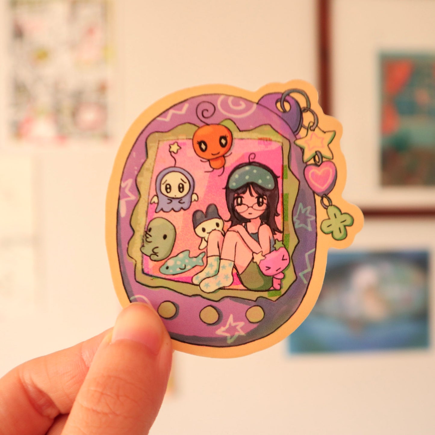 Tamagotchi Sticker